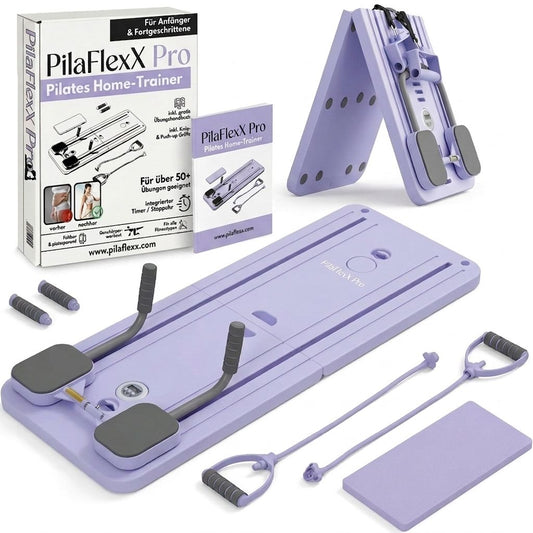 PilaFlexX - Faltbarer Reformer Board HOME WORKOUT